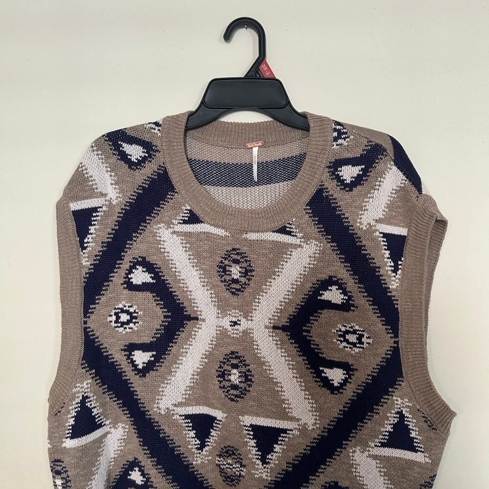 Free People Cyprus Sweater Vest - Size L